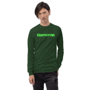 Men's long sleeve forest green t-shirt - Imagen 2