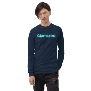 Men’s long sleeve navy blue t-shirt - Imagen 3