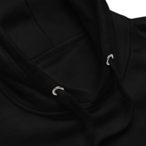 Woman's essential black hoodie - Imagen 5