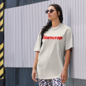 Woman's oversized white faded t-shirt - Imagen 2