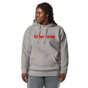 Women's essential grey hoodie - Imagen 4