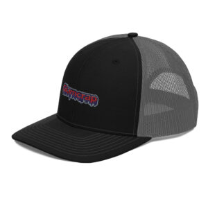 Women's trucker black cap - Imagen 2